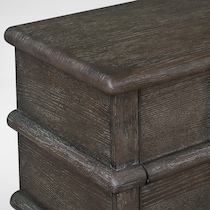 tahoe dark brown tv stand   