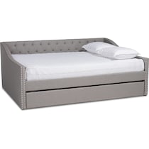 taite gray queen bed   
