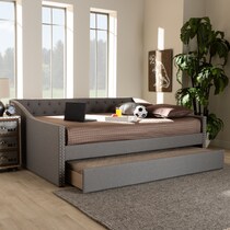 taite gray queen bed   