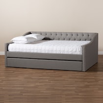 taite gray queen bed   