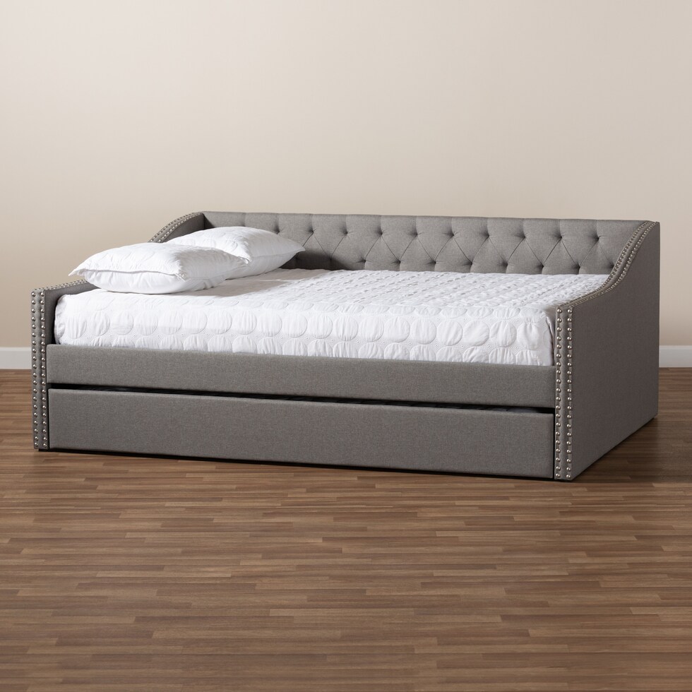 taite gray queen bed   