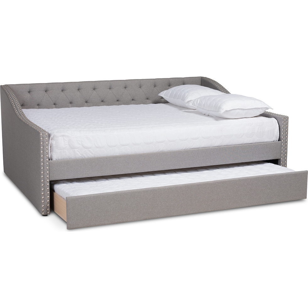 taite gray queen bed   
