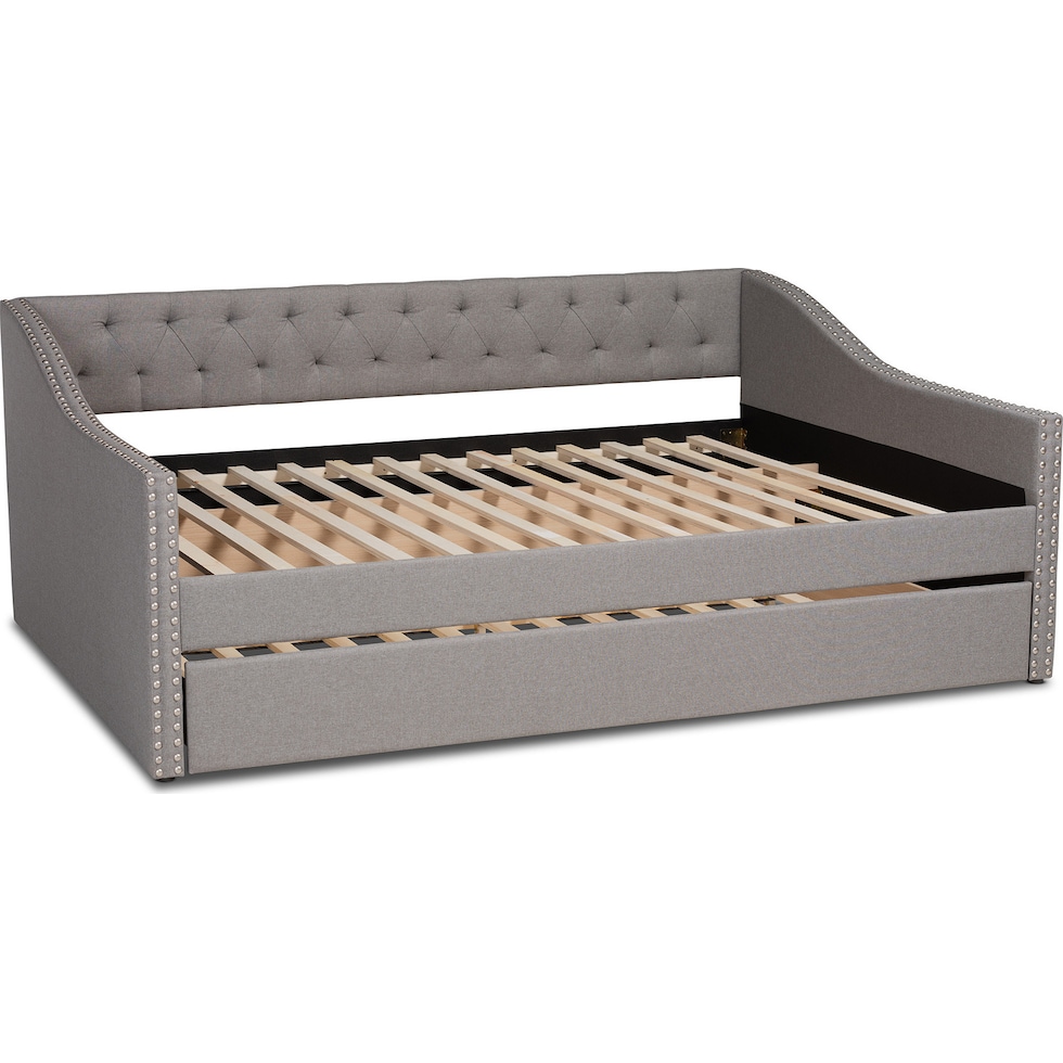 taite gray queen bed   