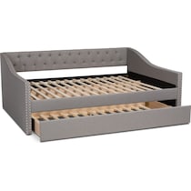 taite gray queen bed   