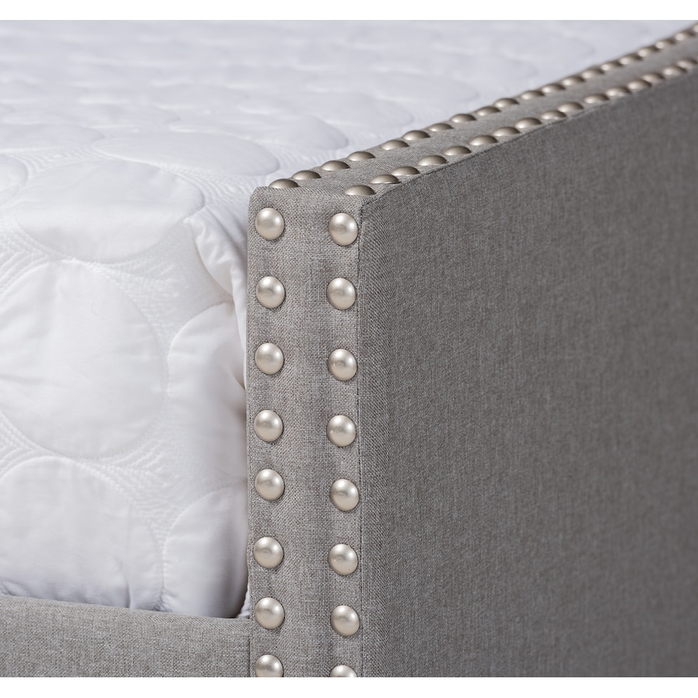 taite gray queen bed   