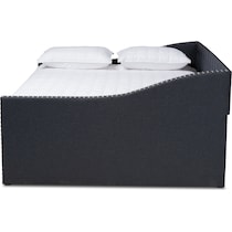 taite gray queen bed   