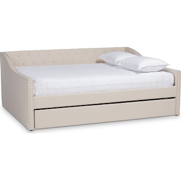 Taite Upholstered Daybed with Trundle