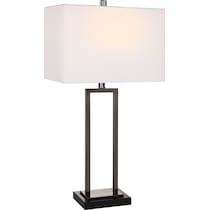 talita black table lamp   