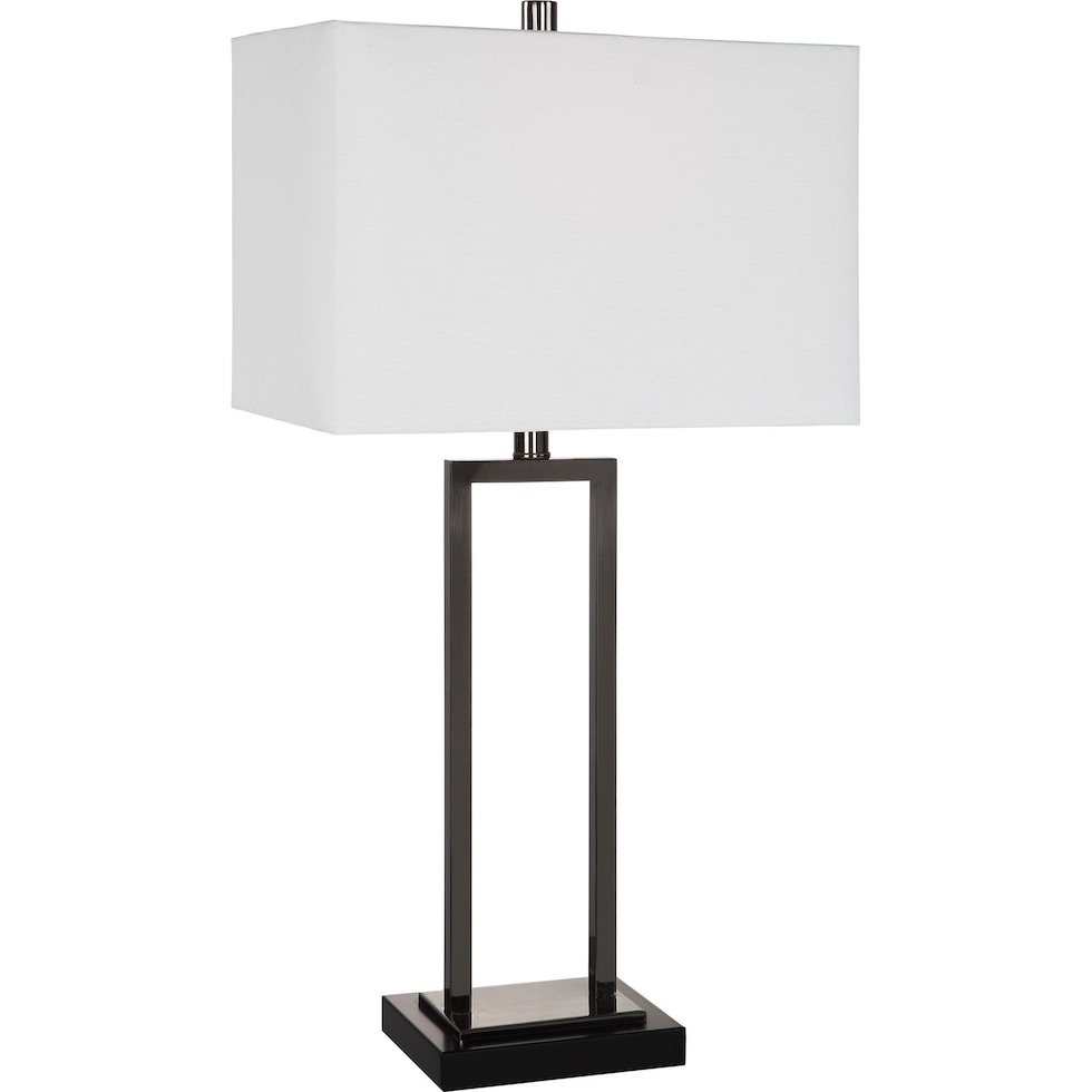 talita black table lamp   