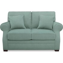 tallulah blue loveseat   