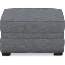 tallulah blue ottoman   