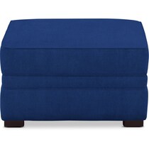 tallulah blue ottoman   