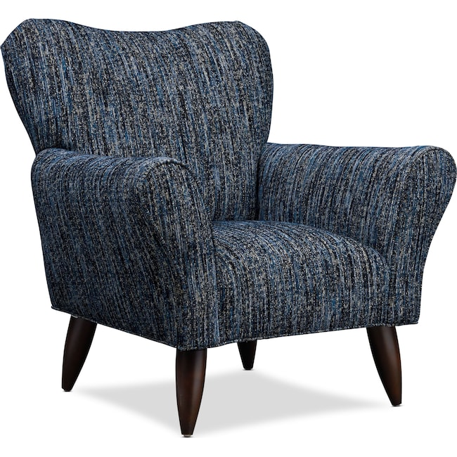 Living Room Furniture - Kady Patterned Accent Chair