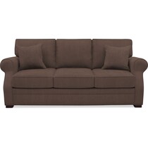tallulah dark brown sofa   