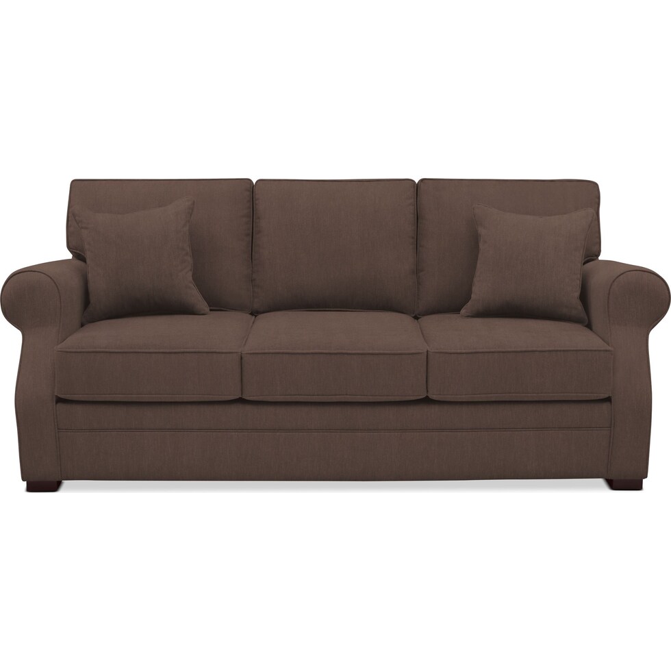 tallulah dark brown sofa   