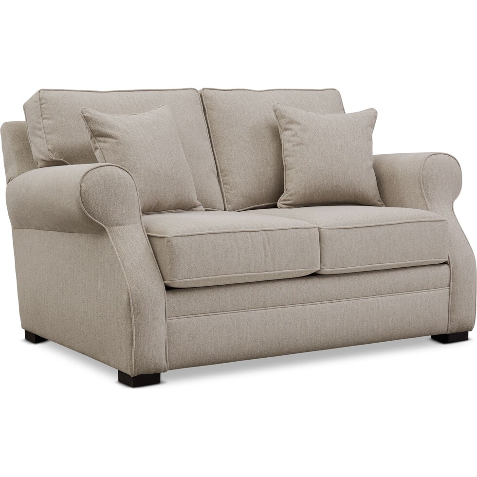tallulah gray loveseat   