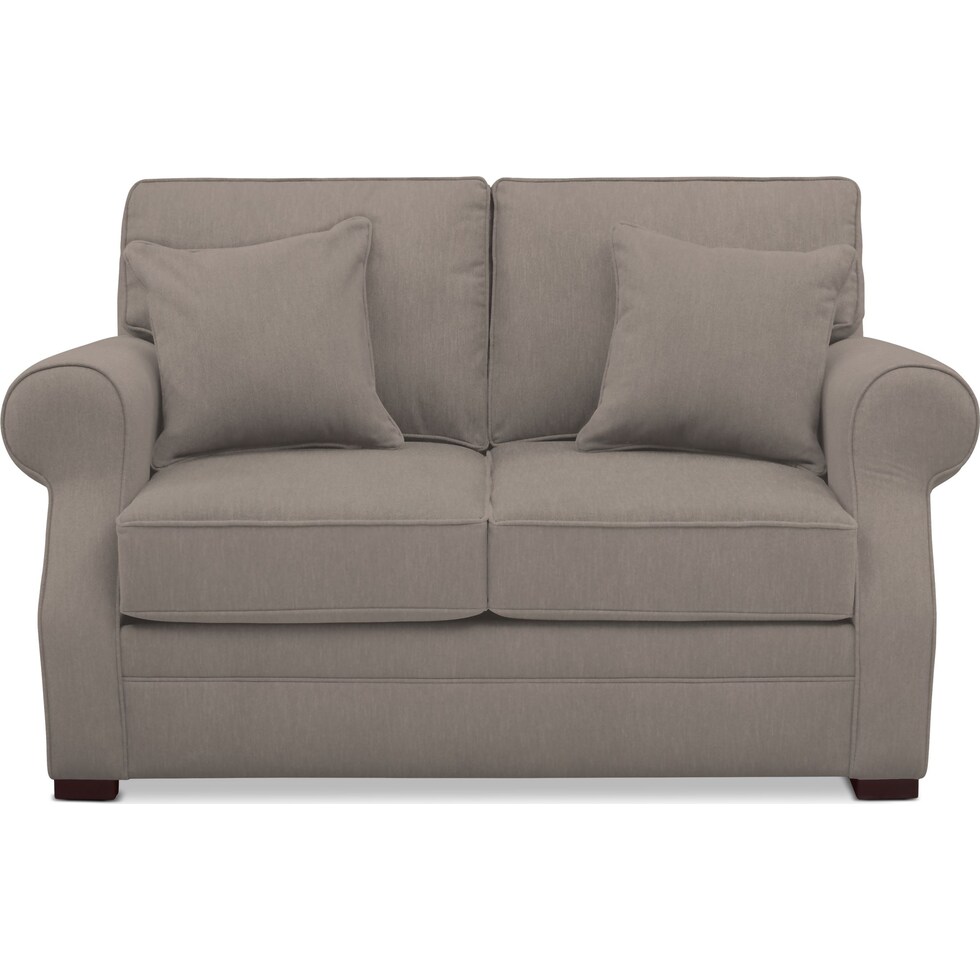 tallulah gray loveseat   