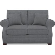 tallulah gray loveseat   