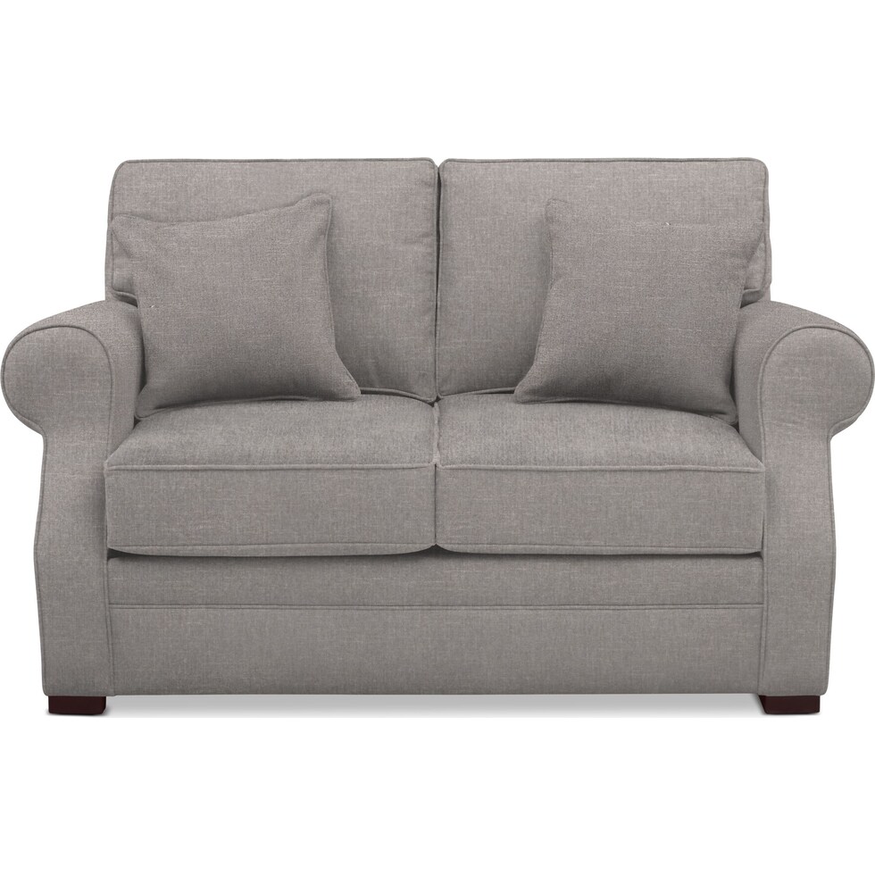 tallulah gray loveseat   