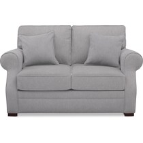 tallulah gray loveseat   