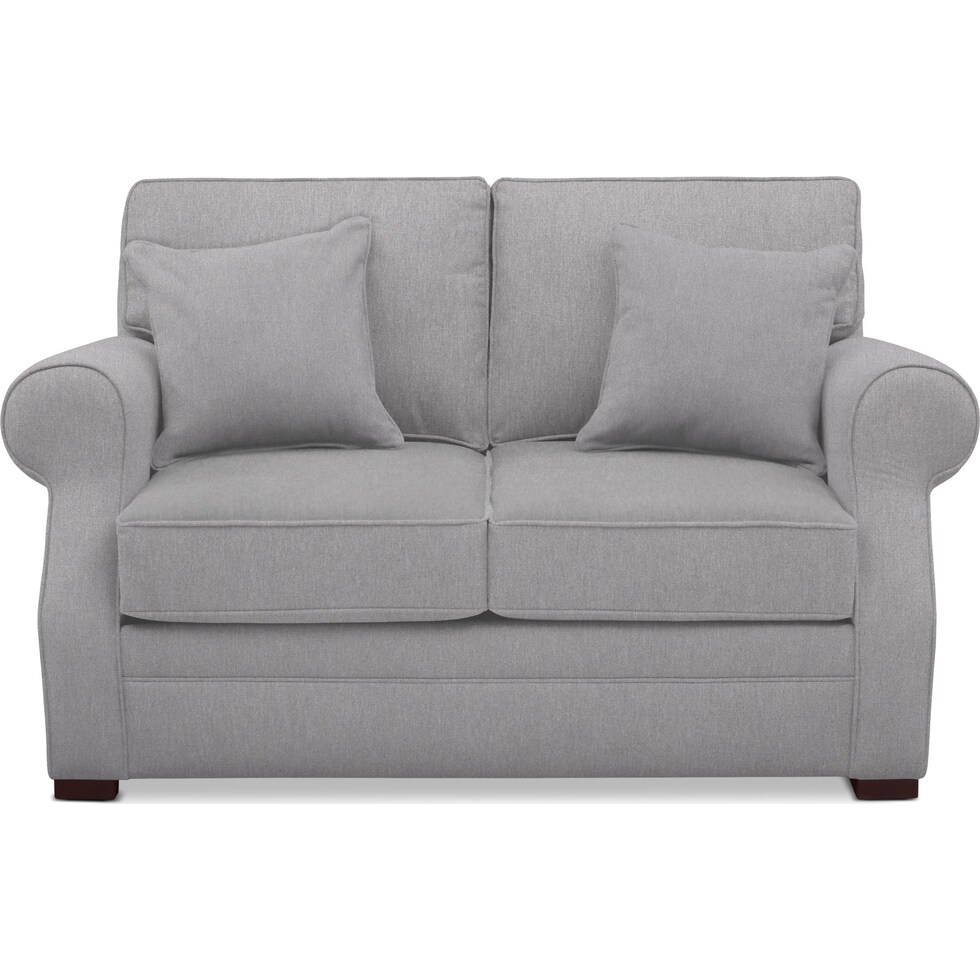 tallulah gray loveseat   