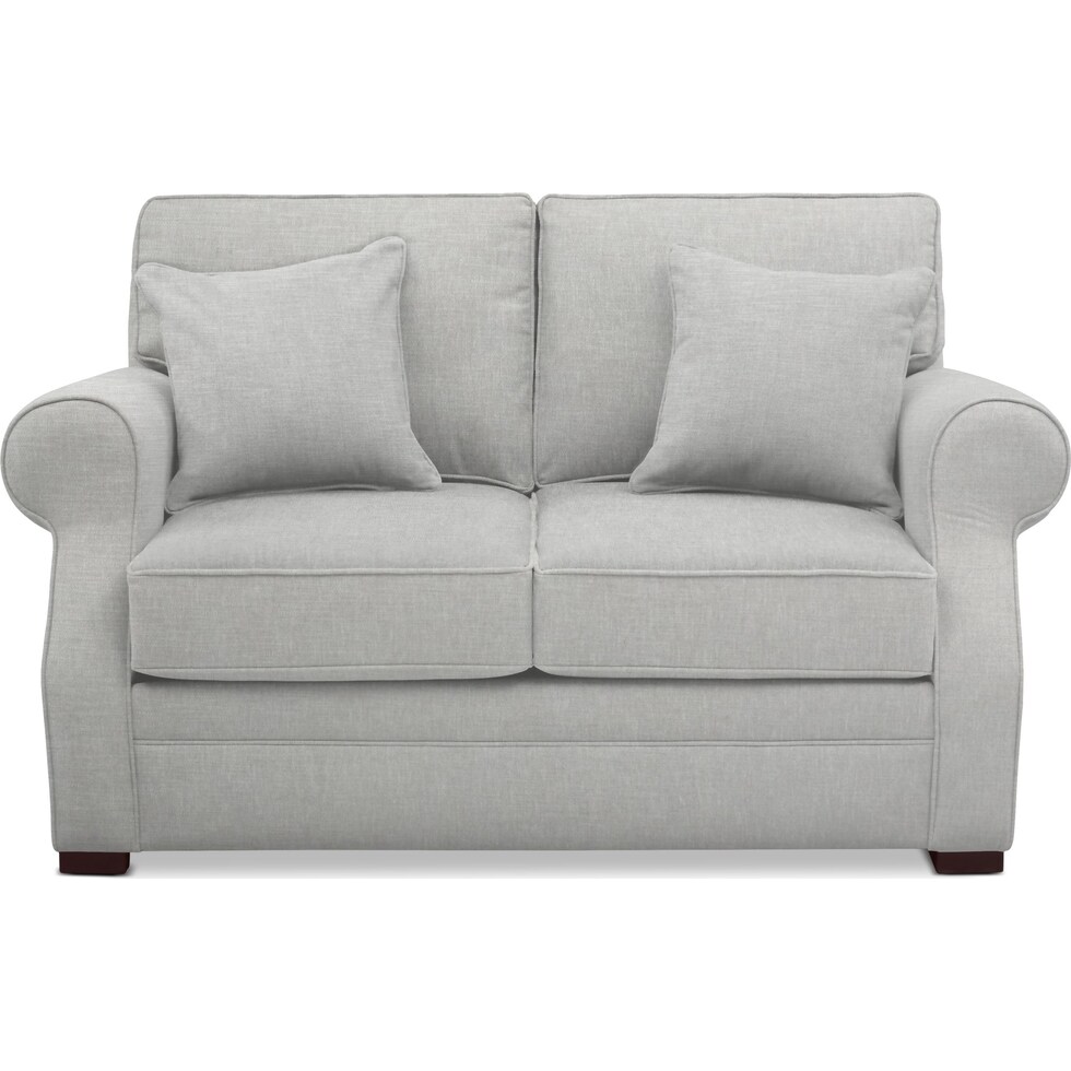 tallulah gray loveseat   