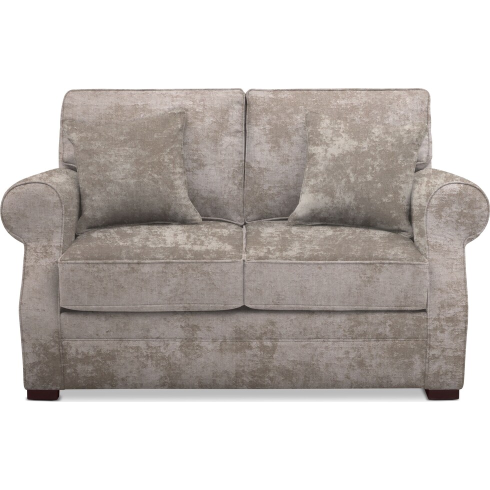 tallulah gray loveseat   