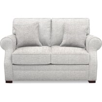 tallulah gray loveseat   