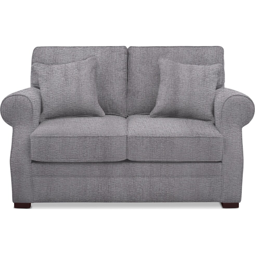 tallulah gray loveseat   