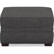 tallulah gray ottoman   