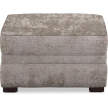 tallulah gray ottoman   