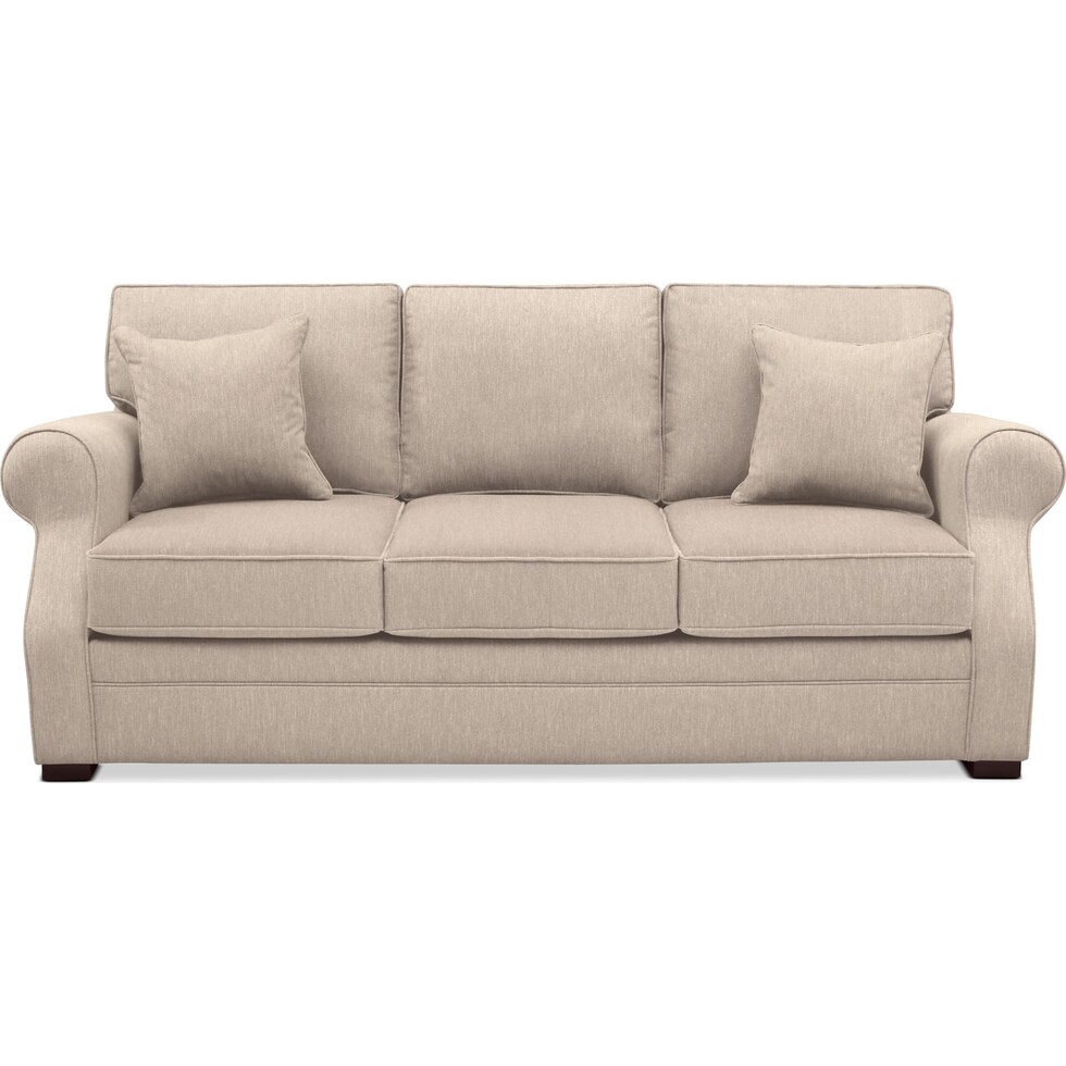 tallulah light brown sofa   