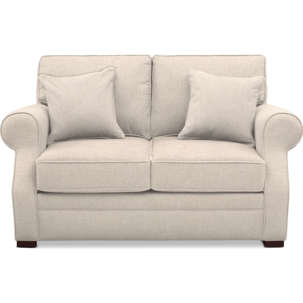 tallulah white loveseat   
