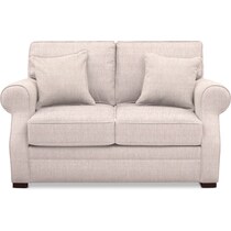 tallulah white loveseat   