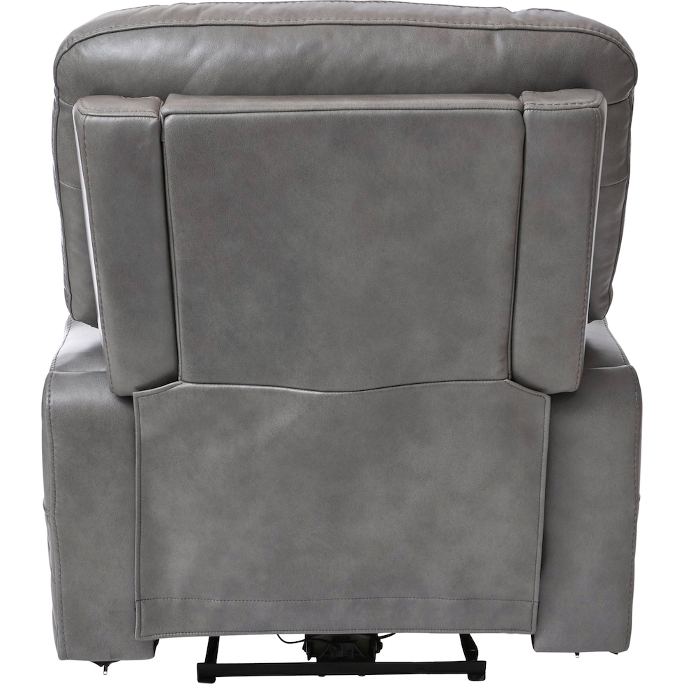 talmadge gray power recliner   