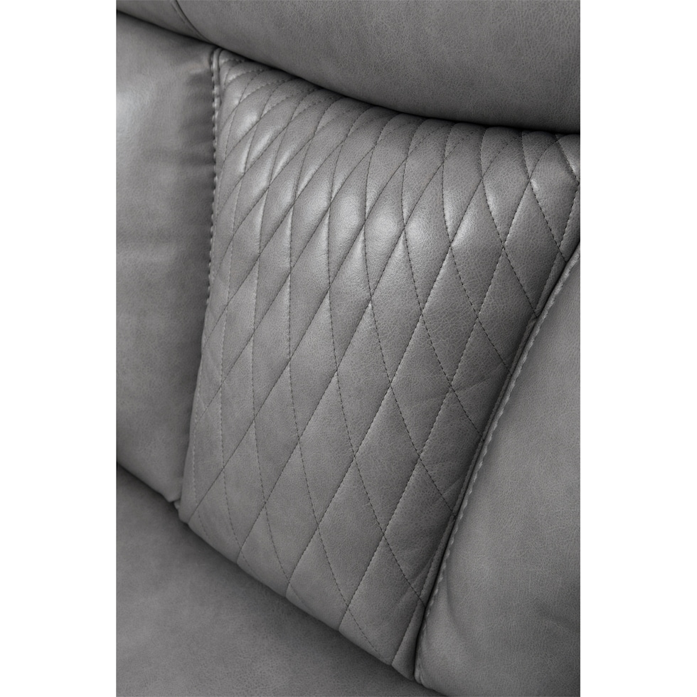 talmadge gray power recliner   