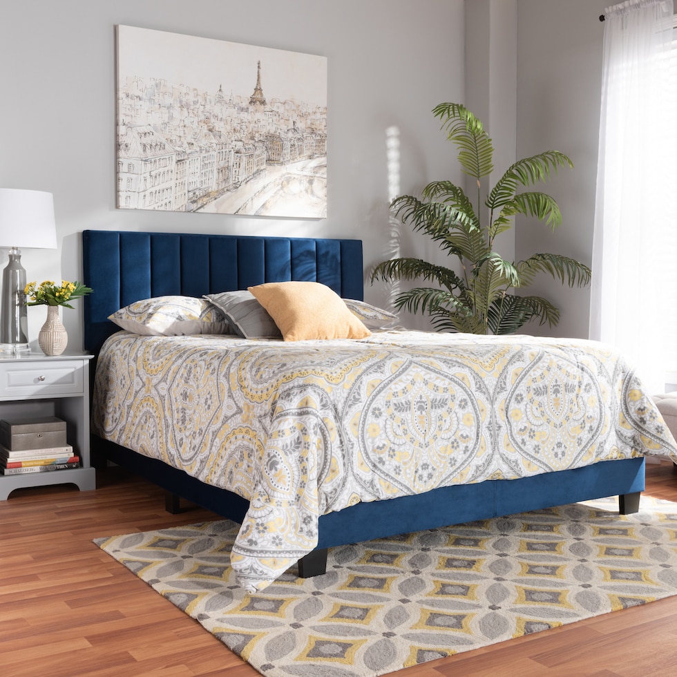 talulla blue full bed   