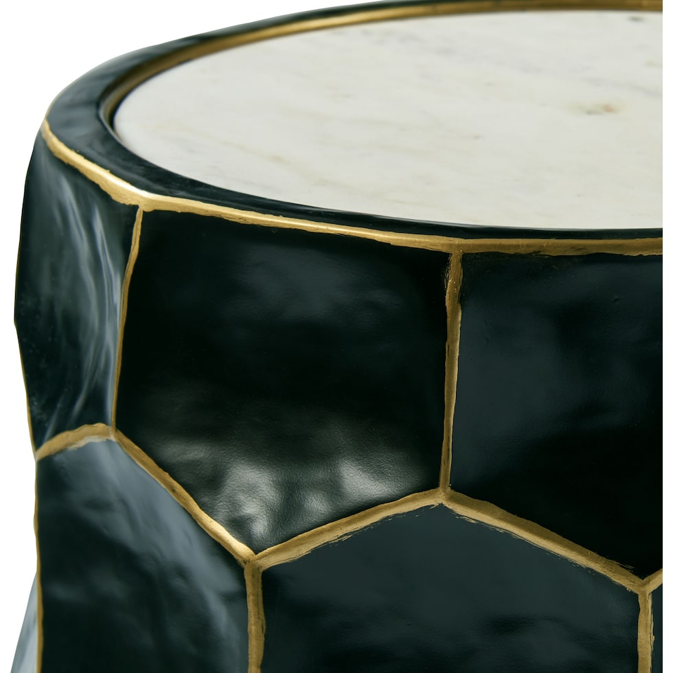 tanner black accent table   