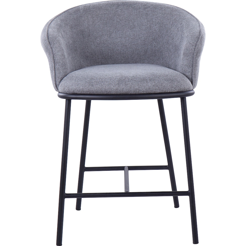 tansy gray counter height stool   