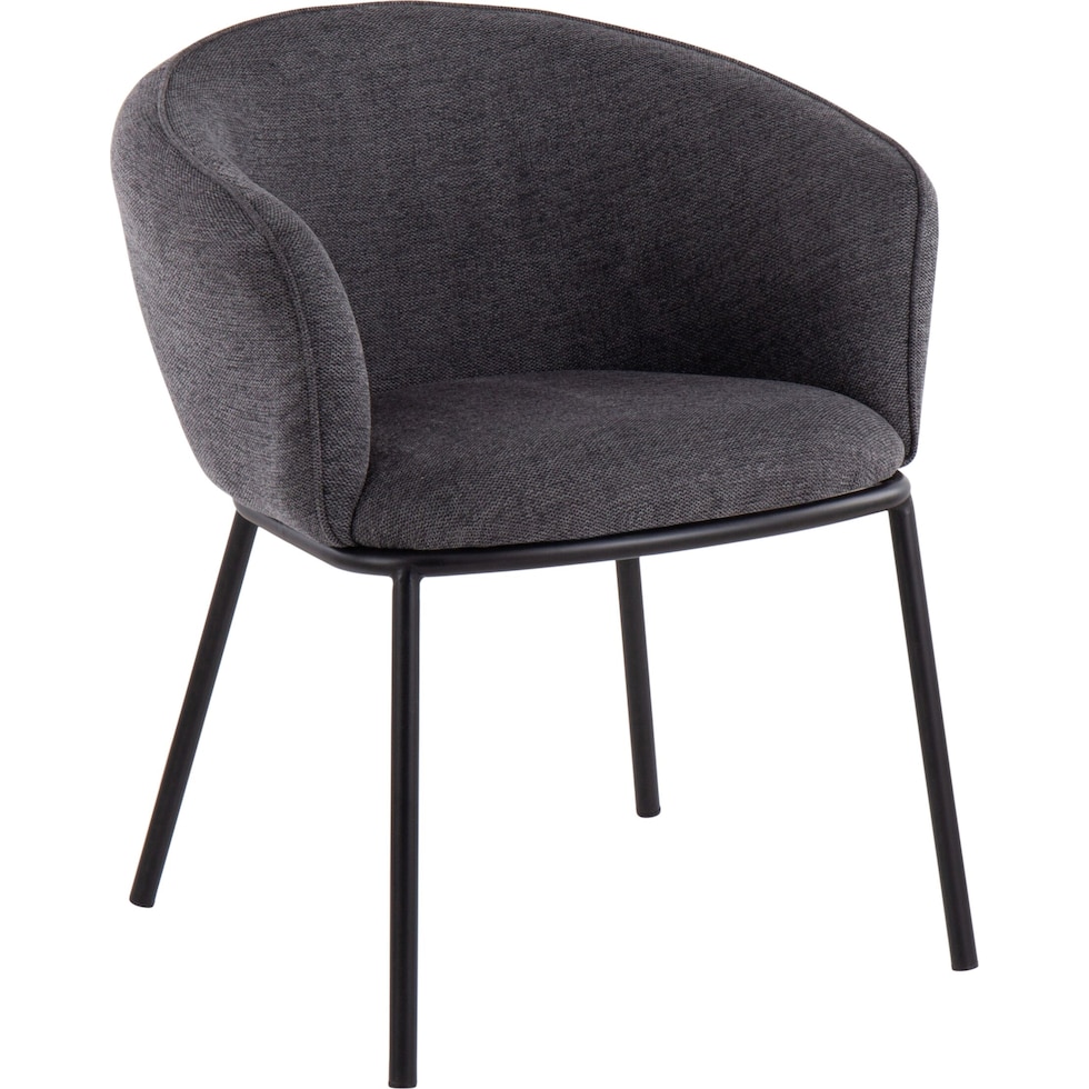 tansy gray dining chair   