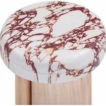 taos neutral side table   