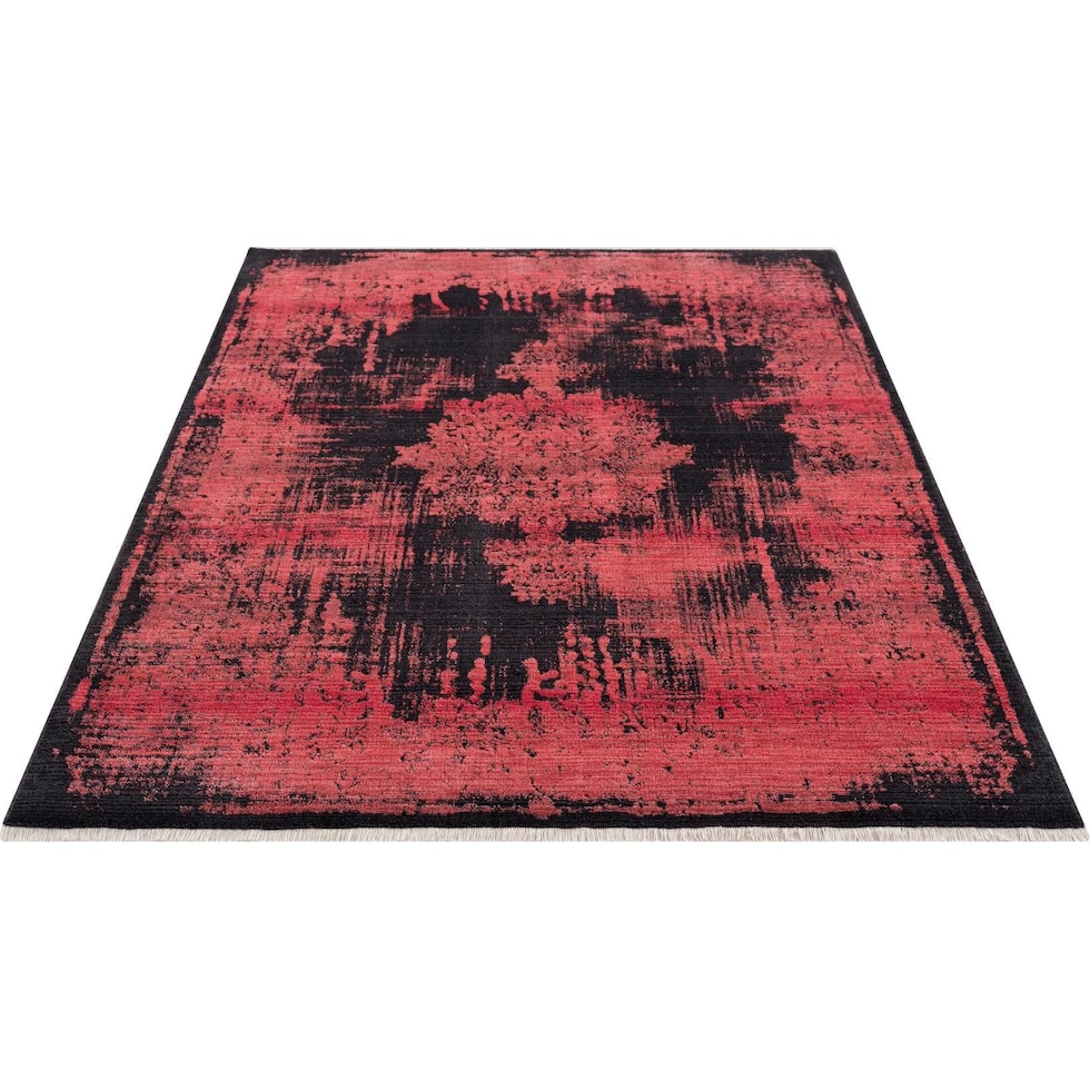 tasha pink area rug  x    