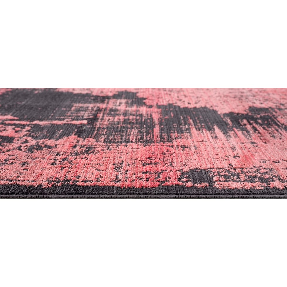 tasha pink area rug  x    