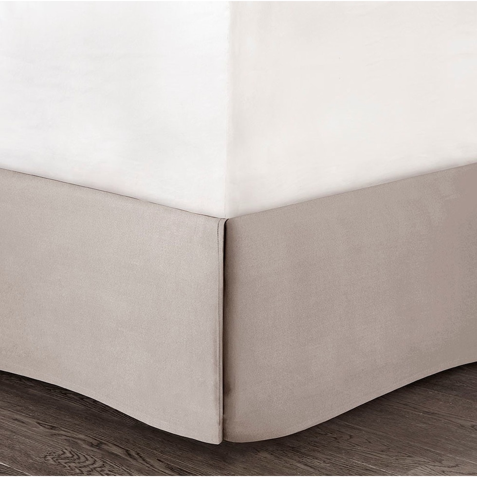 teagan light brown king bedding set   