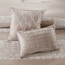 teagan light brown king bedding set   