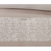 teagan light brown king bedding set   