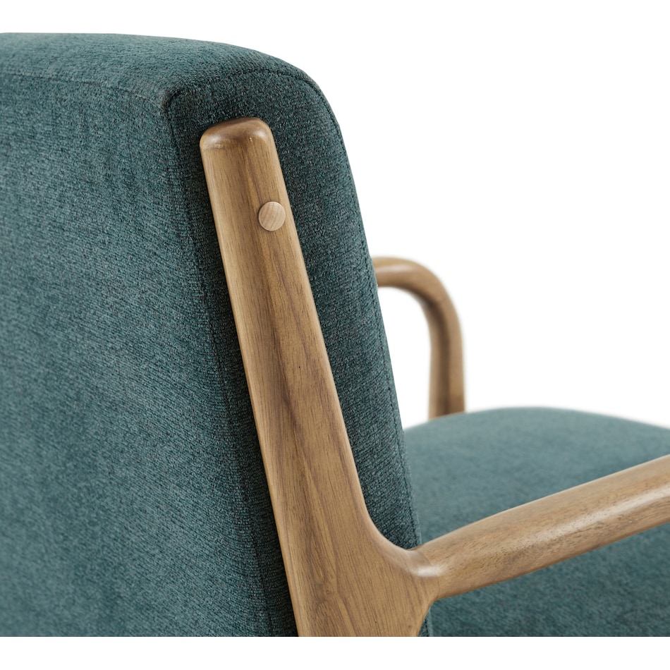teal accent chair   