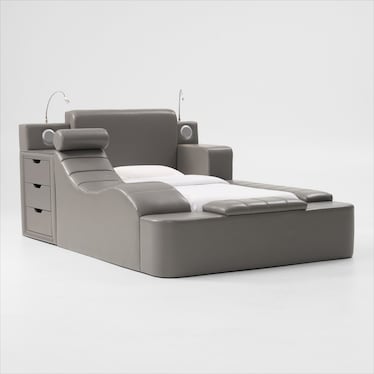 Tech Youth Storage Twin Bed with Bluetooth® Speakers