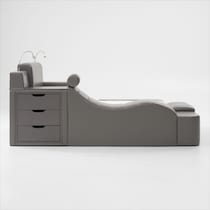 tech bed gray twin bed   