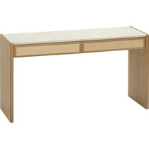 teddie light brown console   